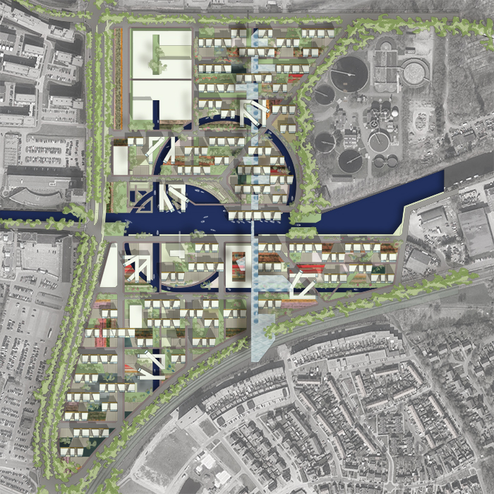 Europan 12, Assen, plan