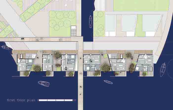 Europan 12, Assen, Block of flats, plan